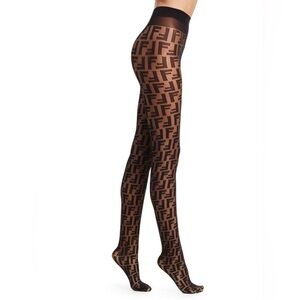 Fendi Fabulous Logo Tights